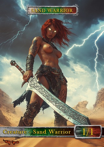 Sand Warrior #5 Nude